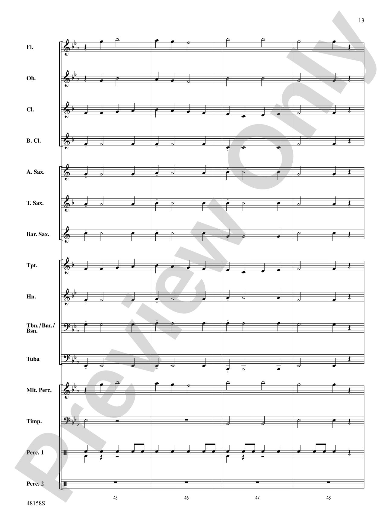 Yankee Doodle: Score
