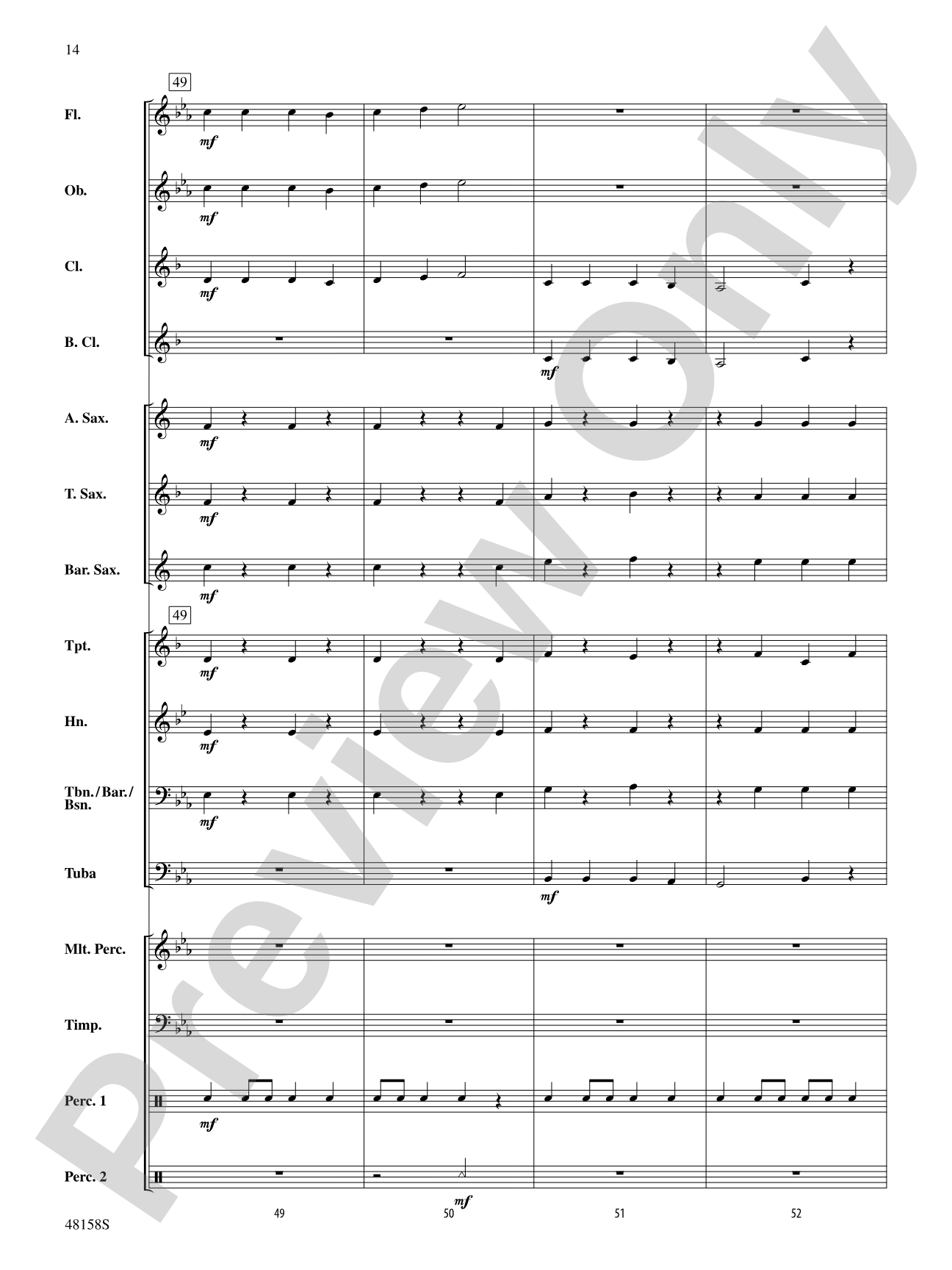 Yankee Doodle: Score