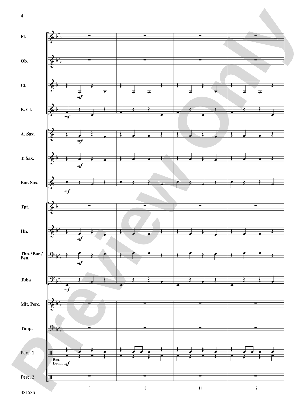 Yankee Doodle: Score