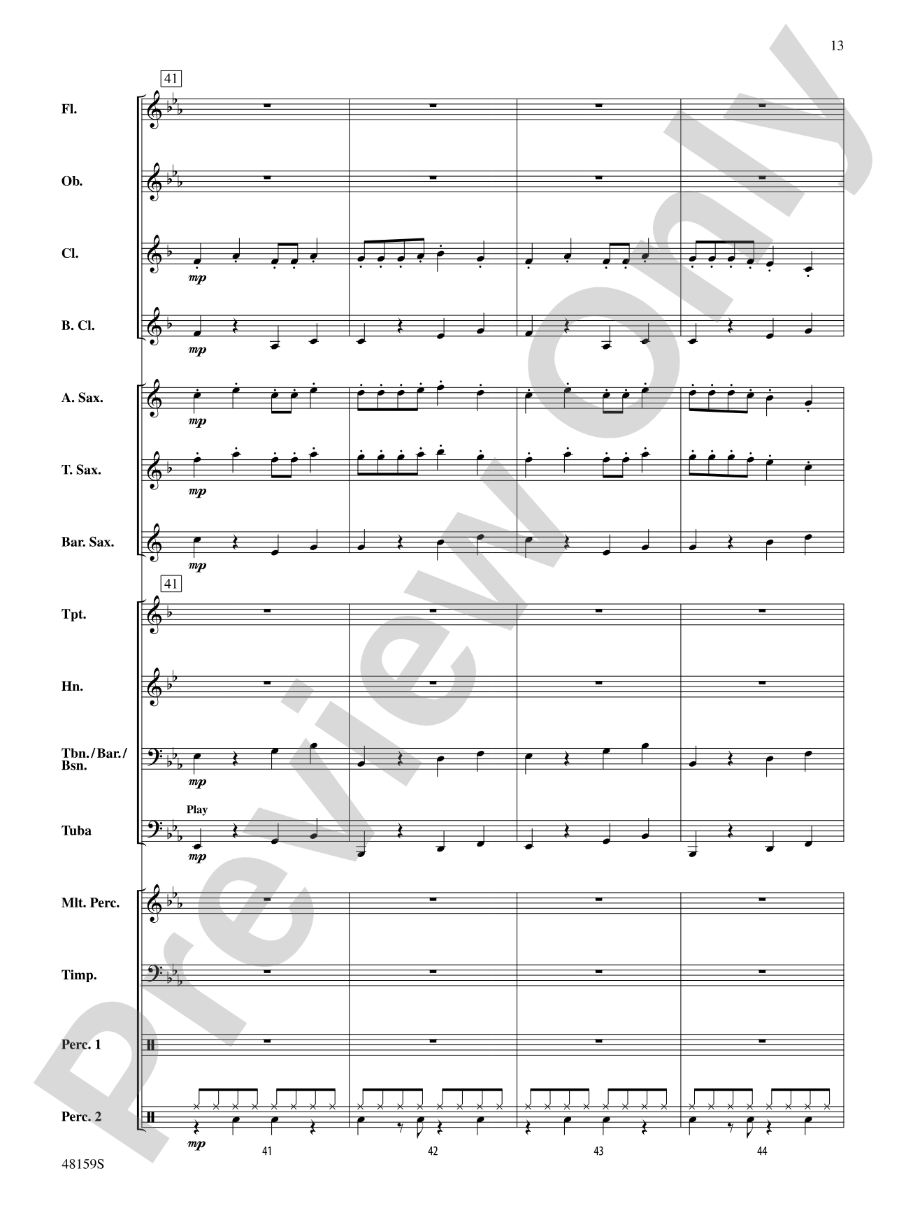 Fiesta Fantastique: Concert Band Conductor Score & Parts