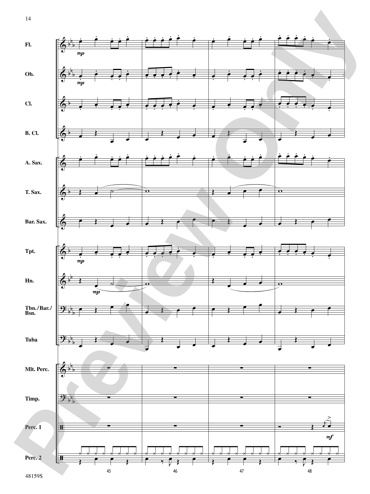 Fiesta Fantastique: Concert Band Conductor Score & Parts