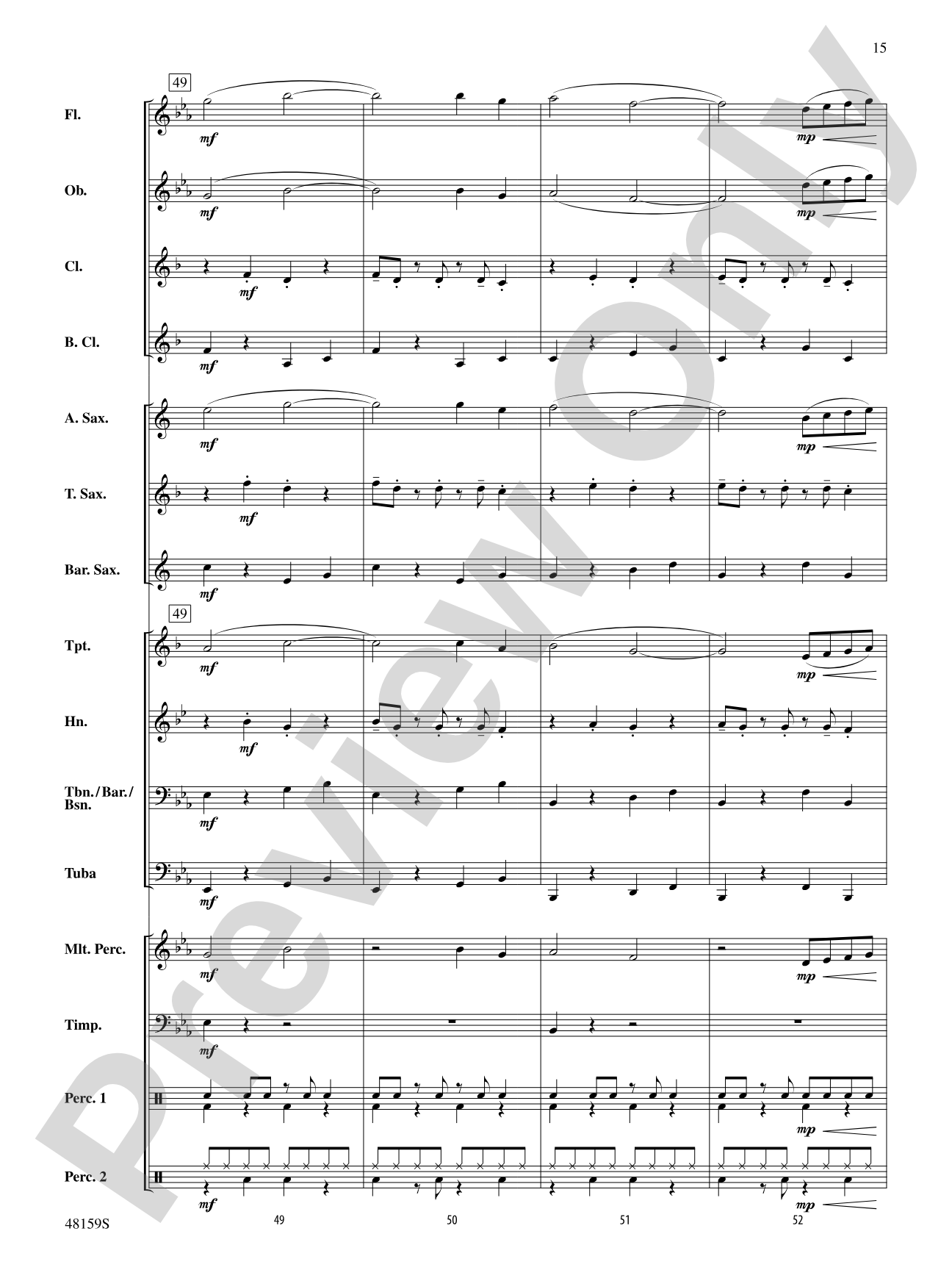 Fiesta Fantastique: Concert Band Conductor Score & Parts