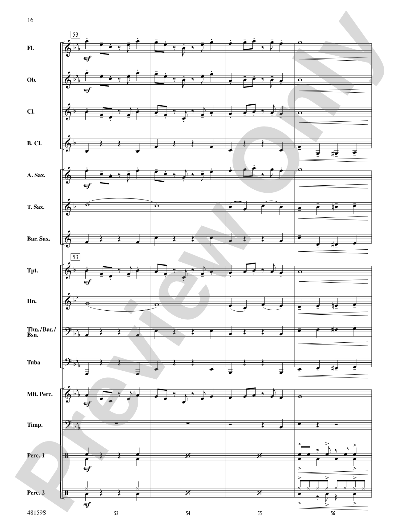 Fiesta Fantastique: Concert Band Conductor Score & Parts
