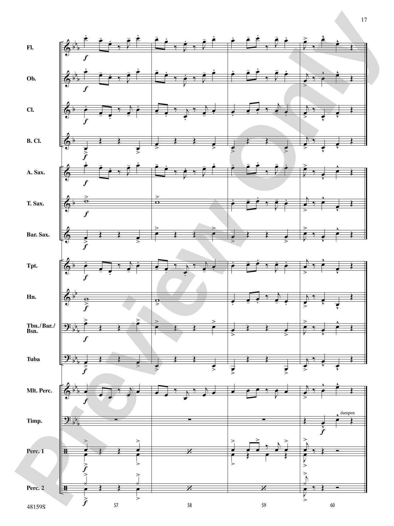Fiesta Fantastique: Concert Band Conductor Score & Parts