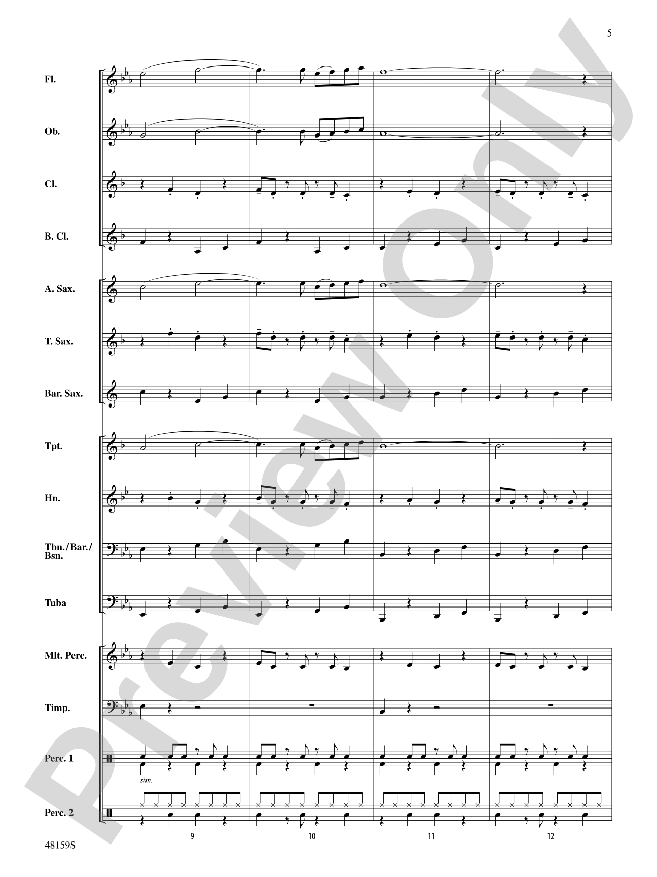 Fiesta Fantastique: Concert Band Conductor Score & Parts