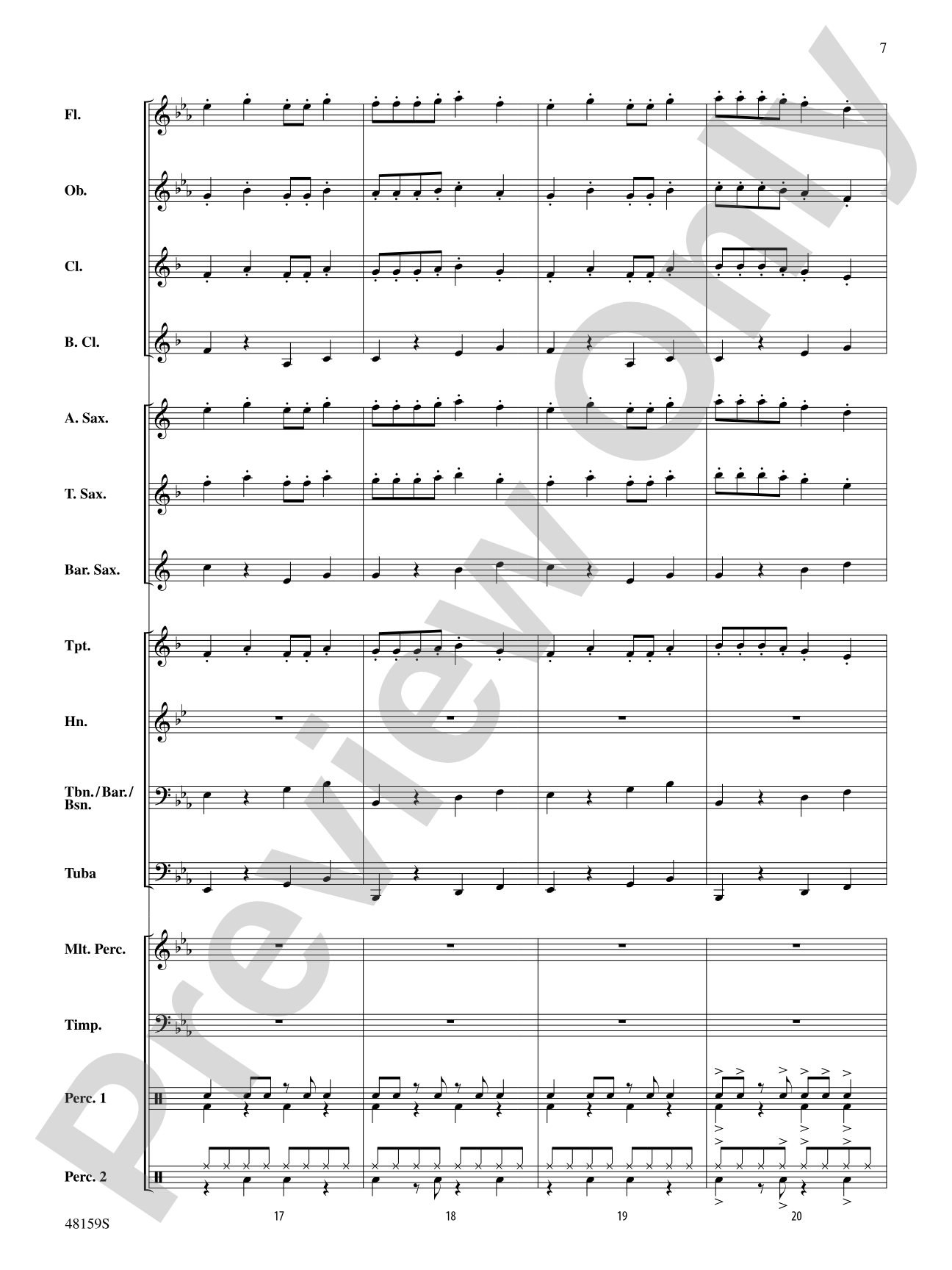 Fiesta Fantastique: Concert Band Conductor Score & Parts