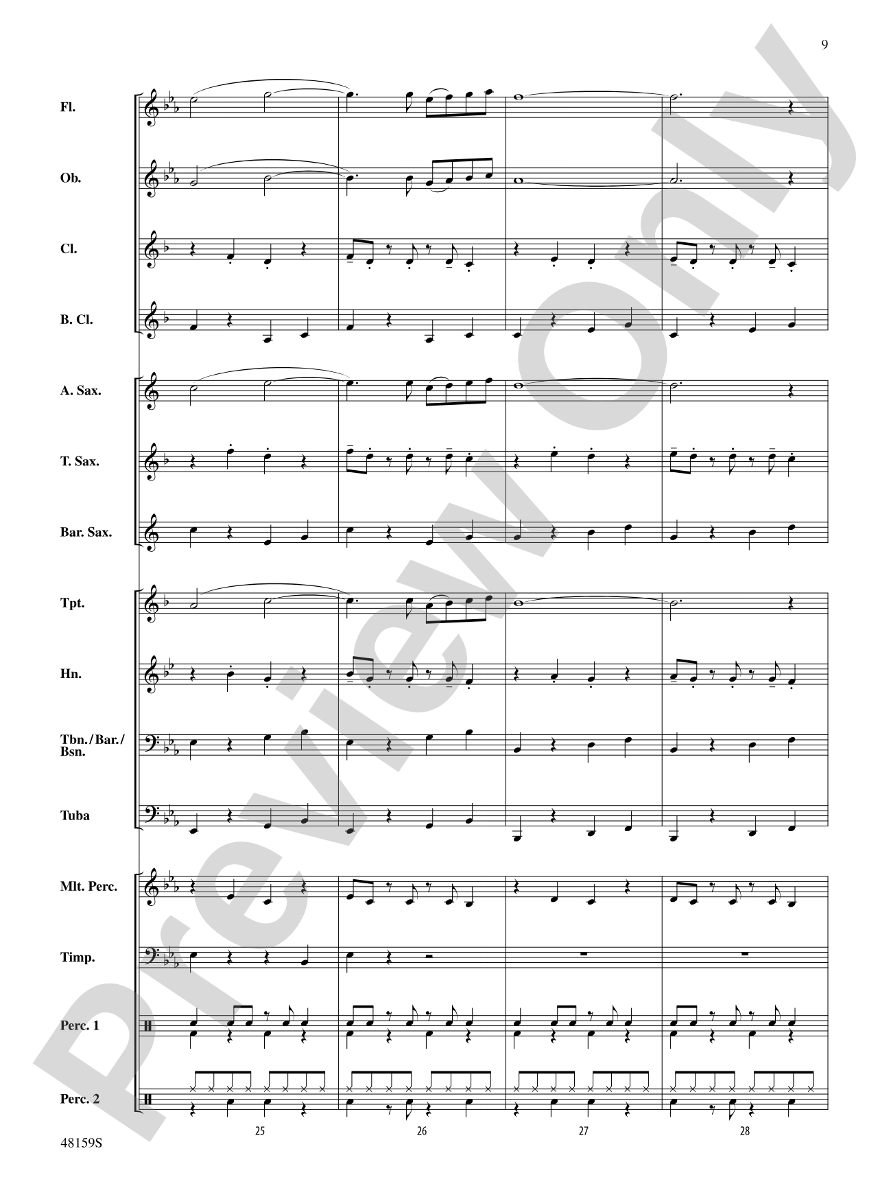 Fiesta Fantastique: Concert Band Conductor Score & Parts