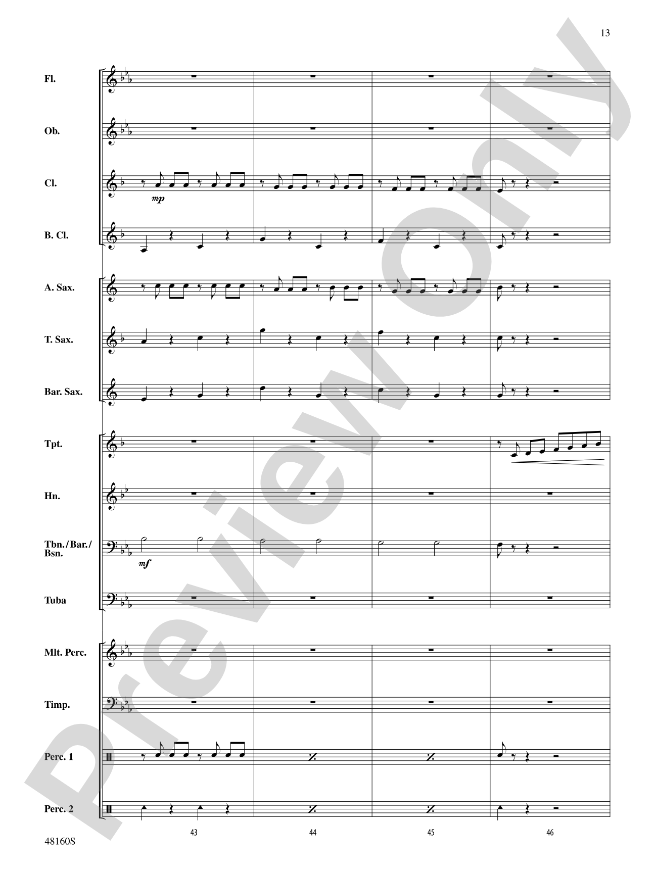 Mozart and Company: Concert Band Conductor Score & Parts