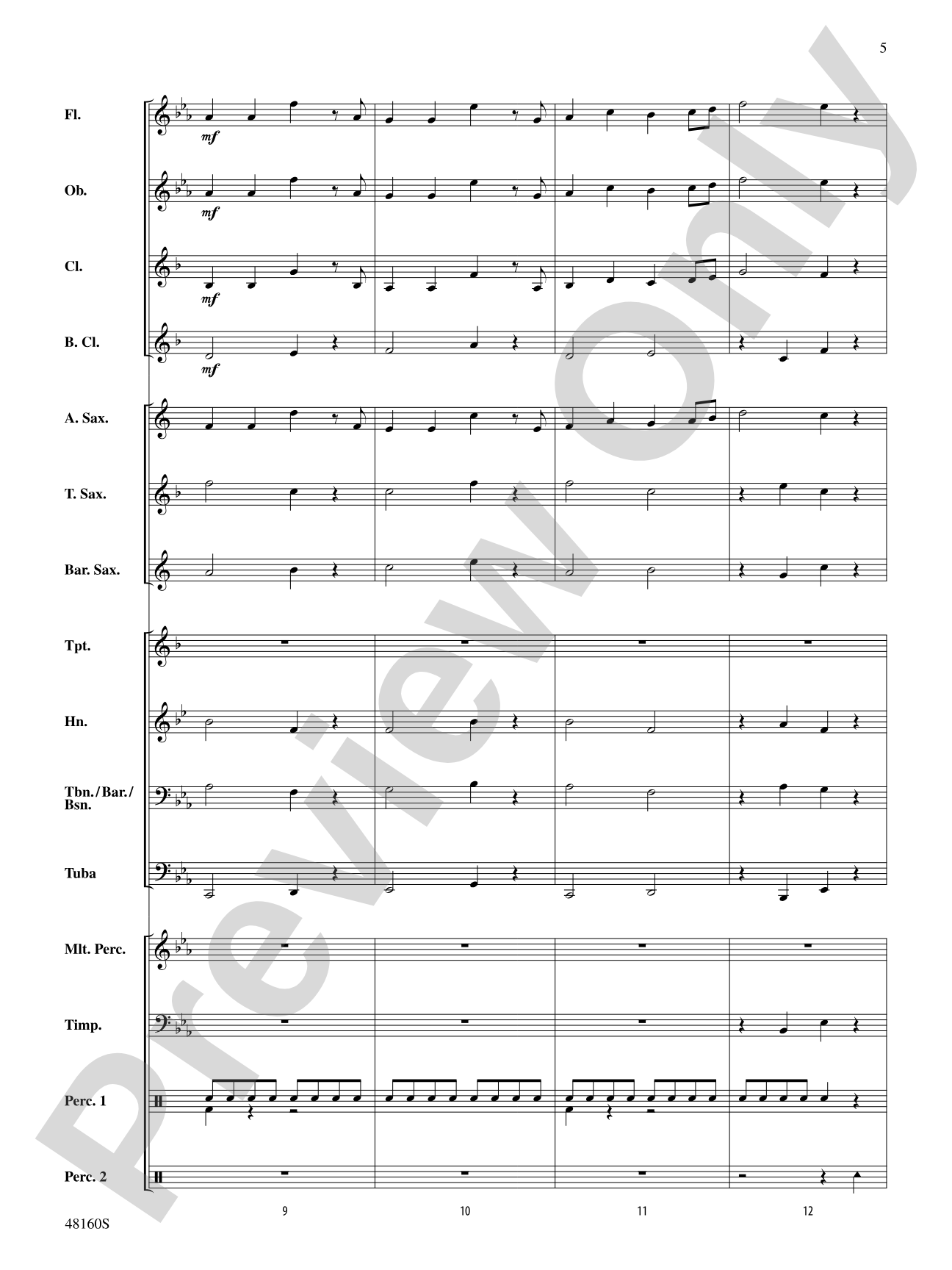 Mozart and Company: Concert Band Conductor Score & Parts