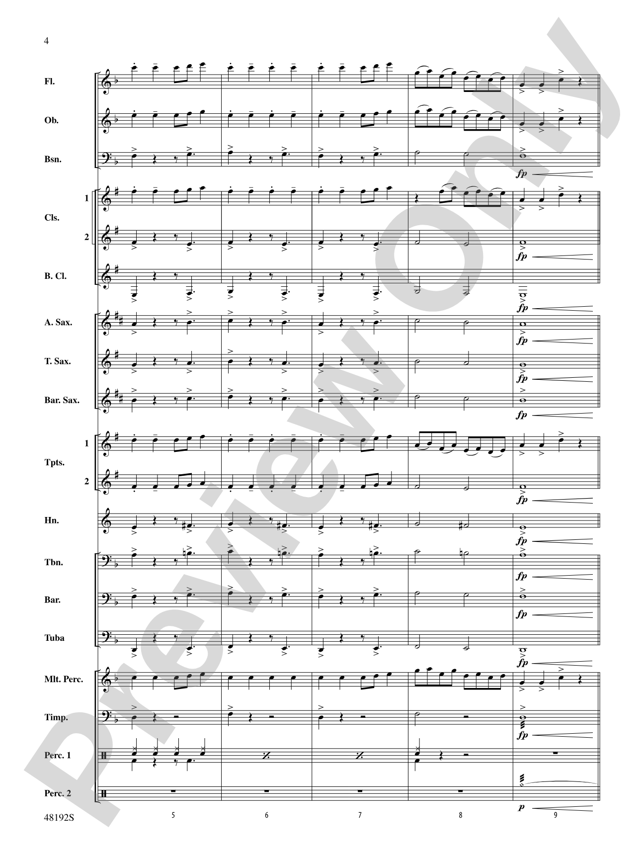 If I Can't Have You: Concert Band Conductor Score & Parts
