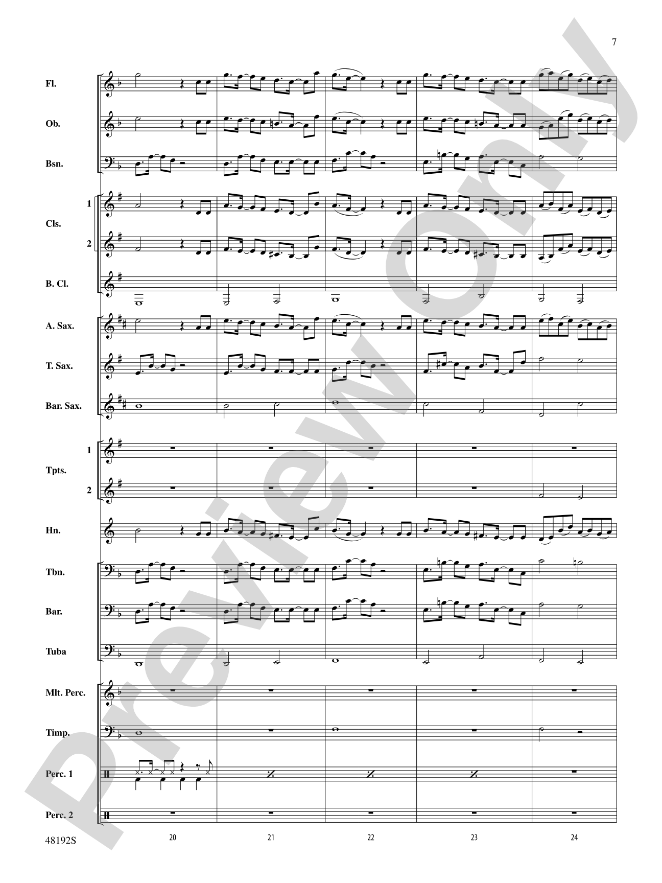 If I Can't Have You: Concert Band Conductor Score & Parts