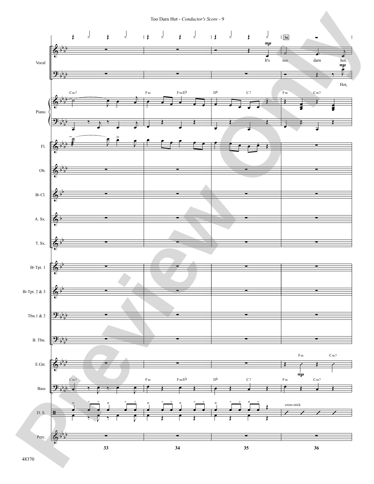 Too Darn Hot: Choral SoundPax