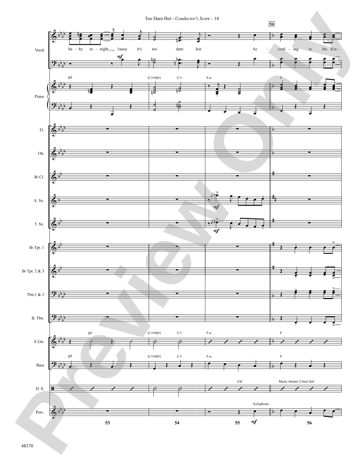 Too Darn Hot: Choral SoundPax