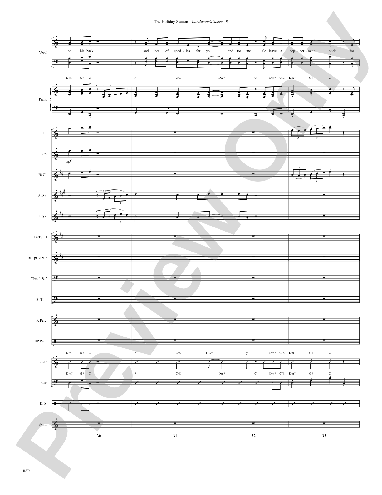 The Holiday Season: Choral SoundPax