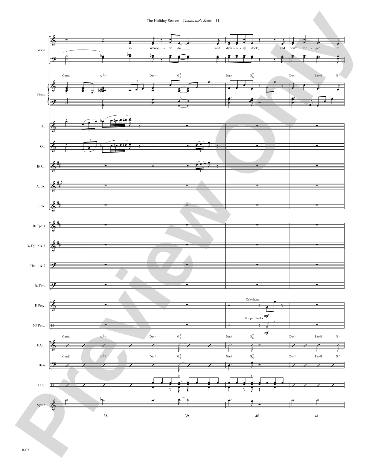 The Holiday Season: Choral SoundPax