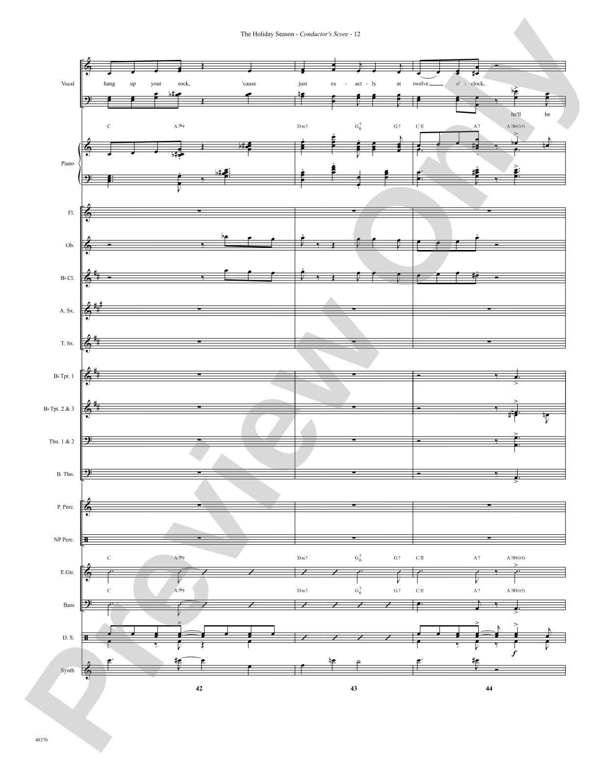 The Holiday Season: Choral SoundPax