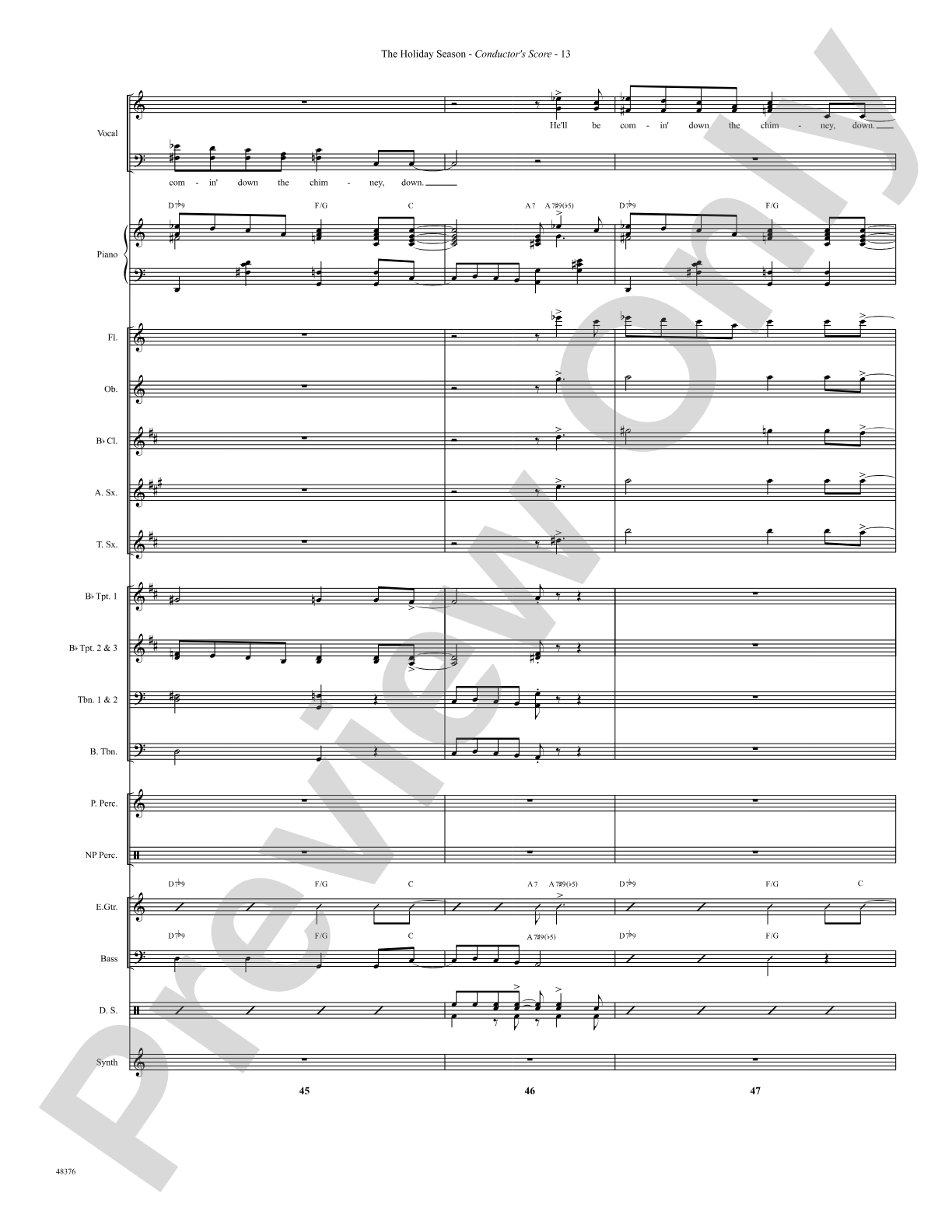 The Holiday Season: Choral SoundPax