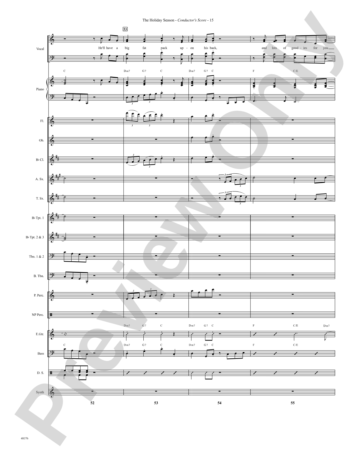 The Holiday Season: Choral SoundPax