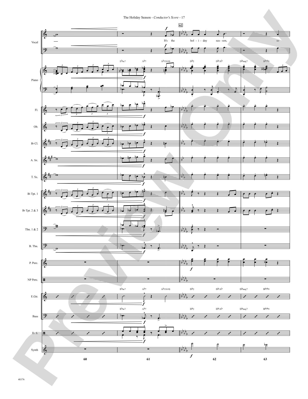 The Holiday Season: Choral SoundPax