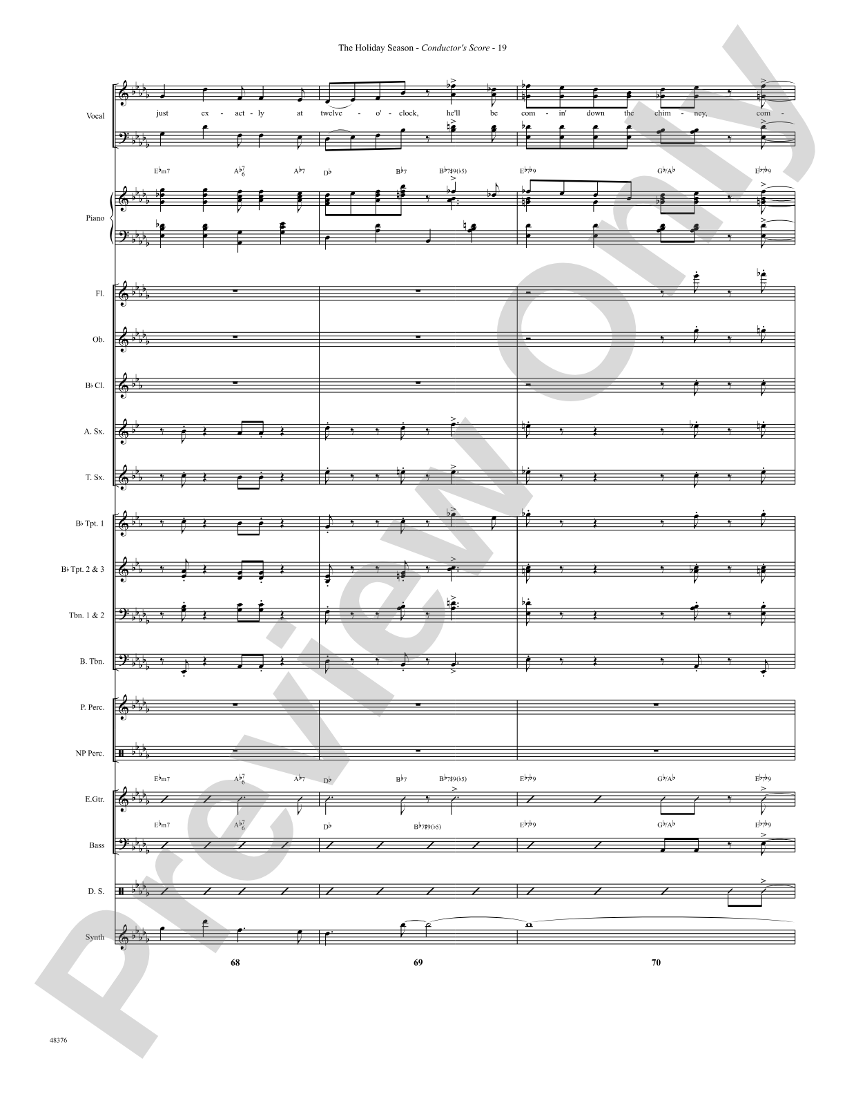 The Holiday Season: Choral SoundPax