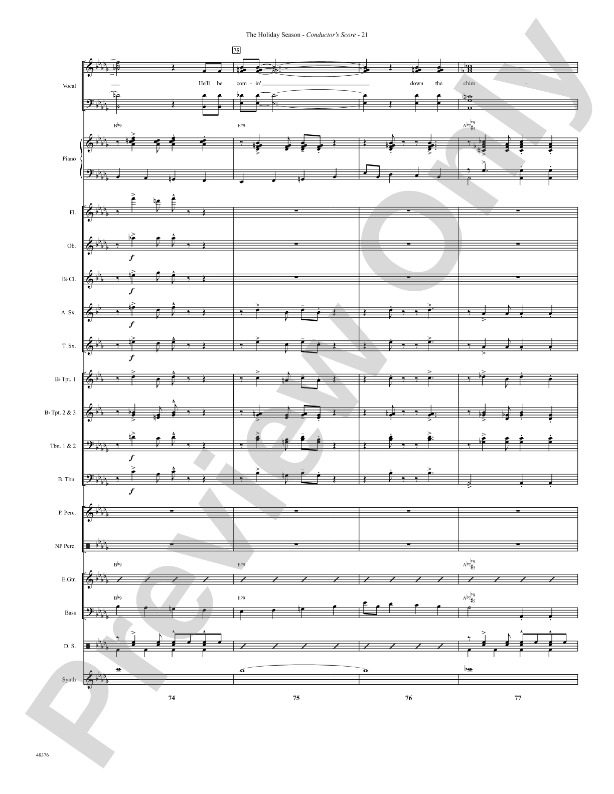 The Holiday Season: Choral SoundPax