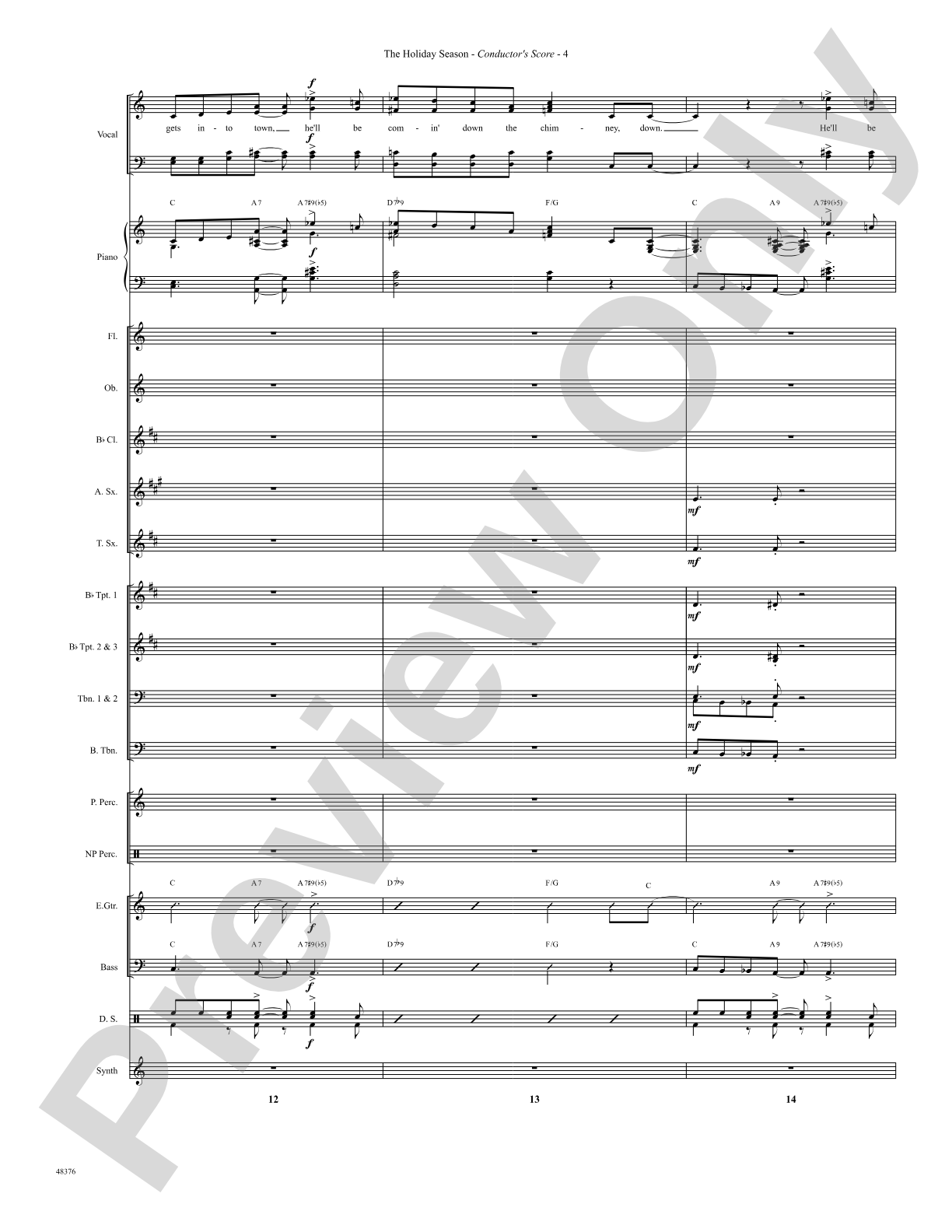 The Holiday Season: Choral SoundPax
