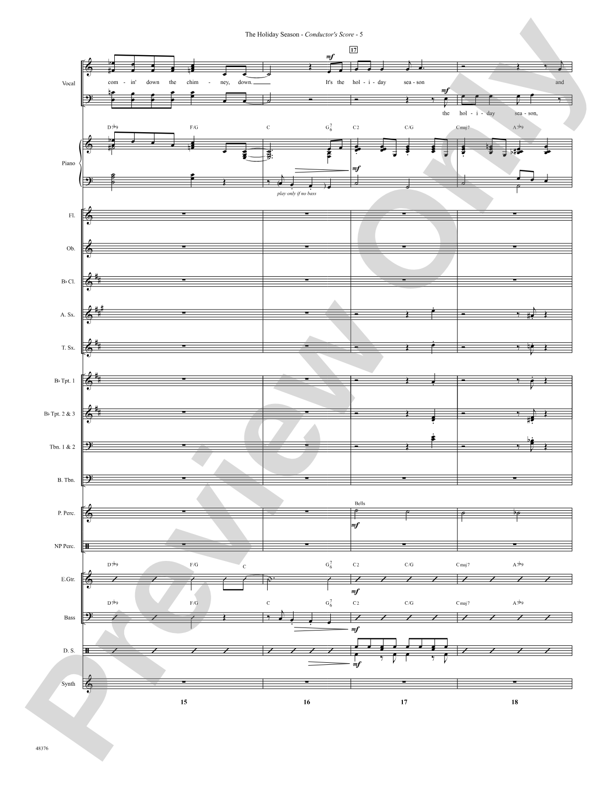 The Holiday Season: Choral SoundPax