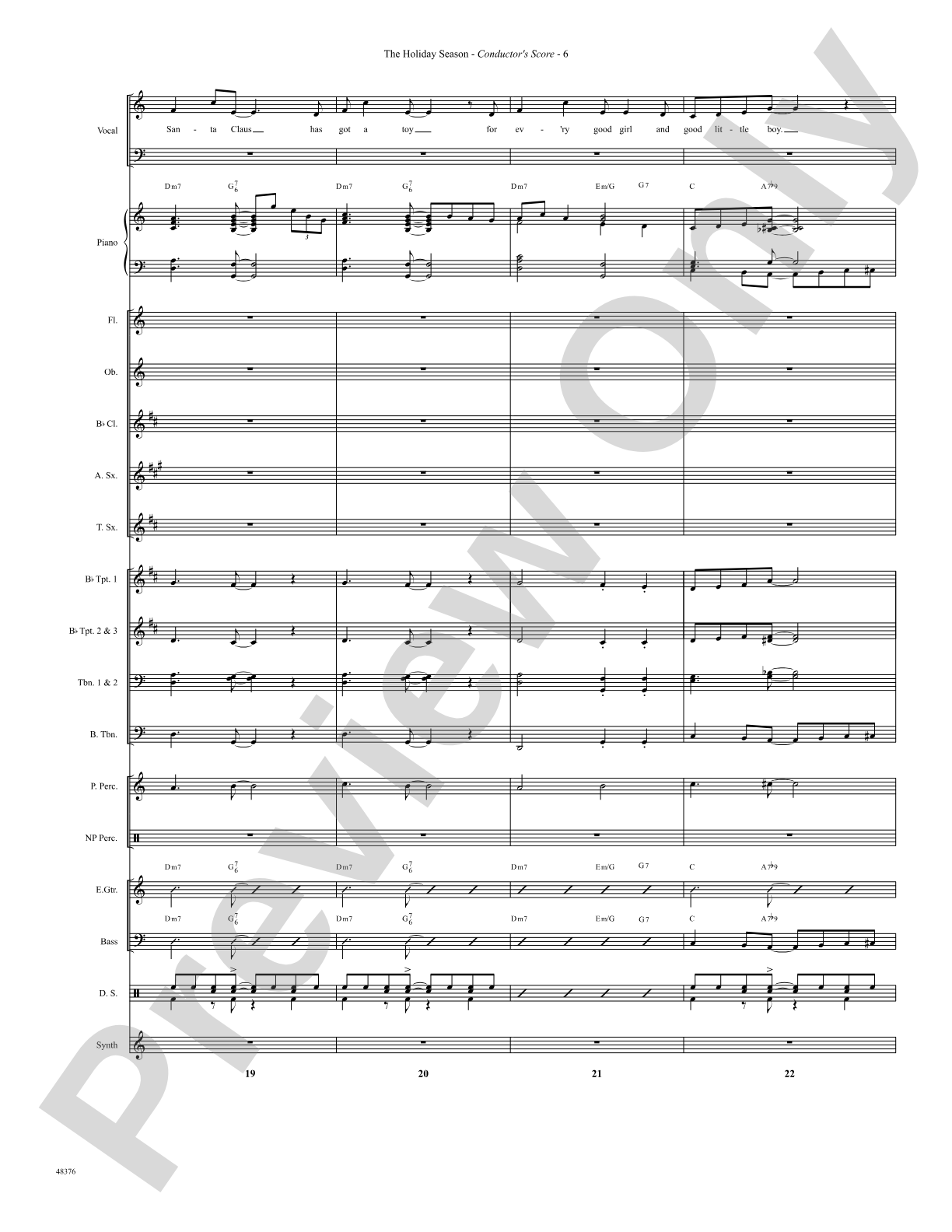 The Holiday Season: Choral SoundPax
