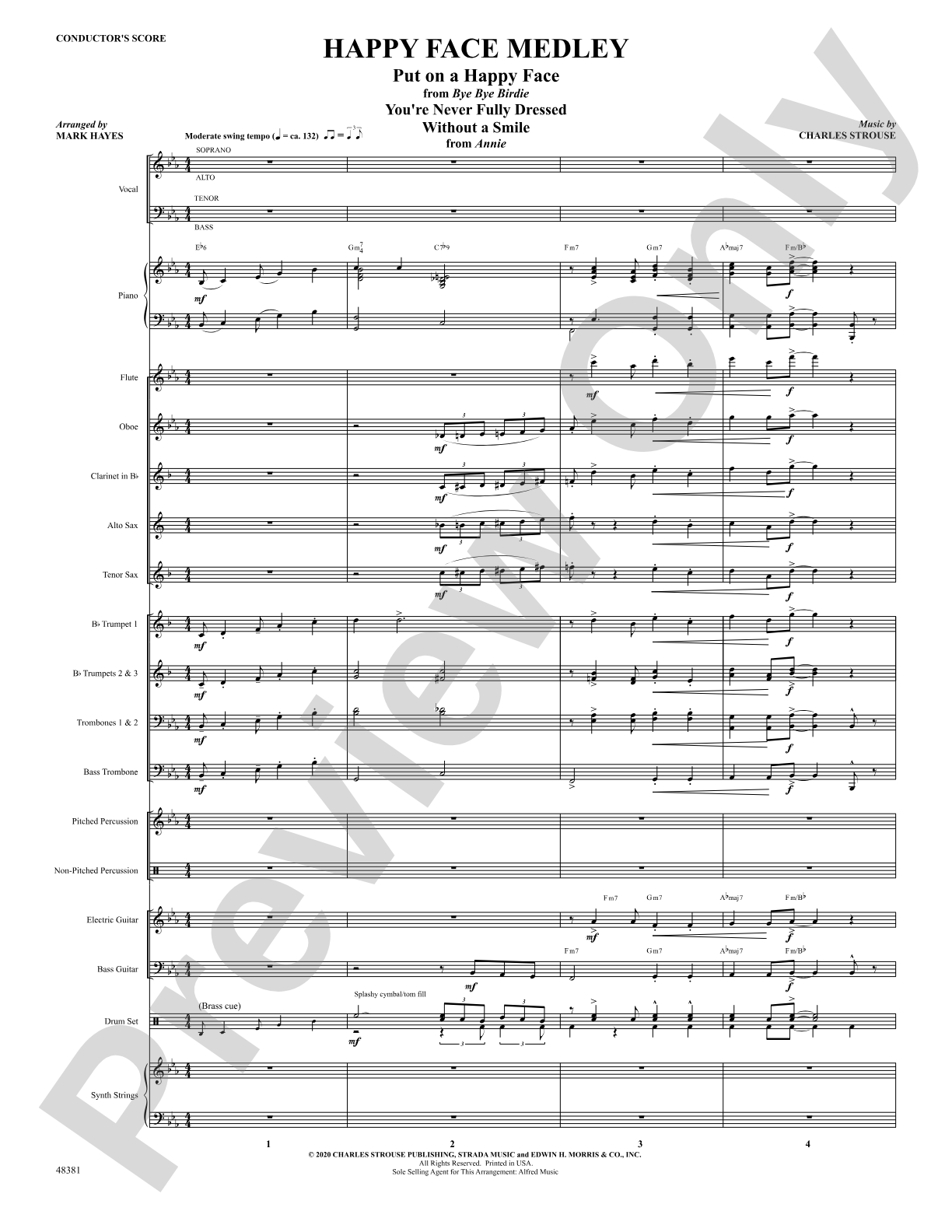 Happy Face Medley: Choral SoundPax