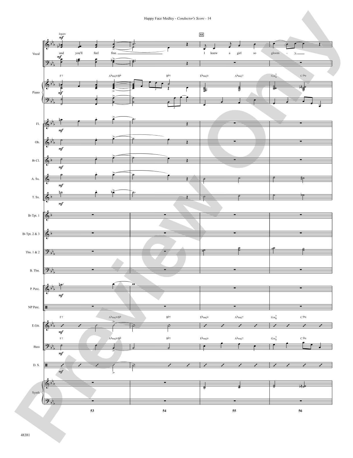 Happy Face Medley: Choral SoundPax