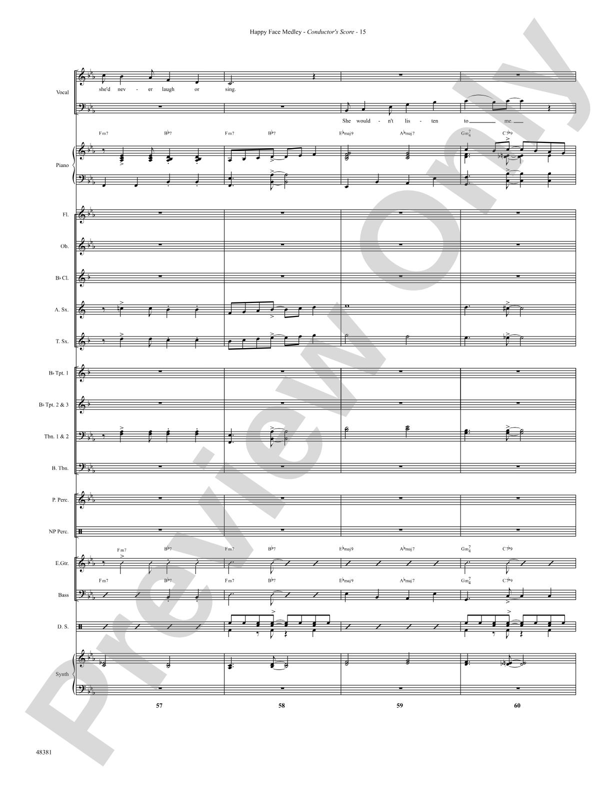 Happy Face Medley: Choral SoundPax