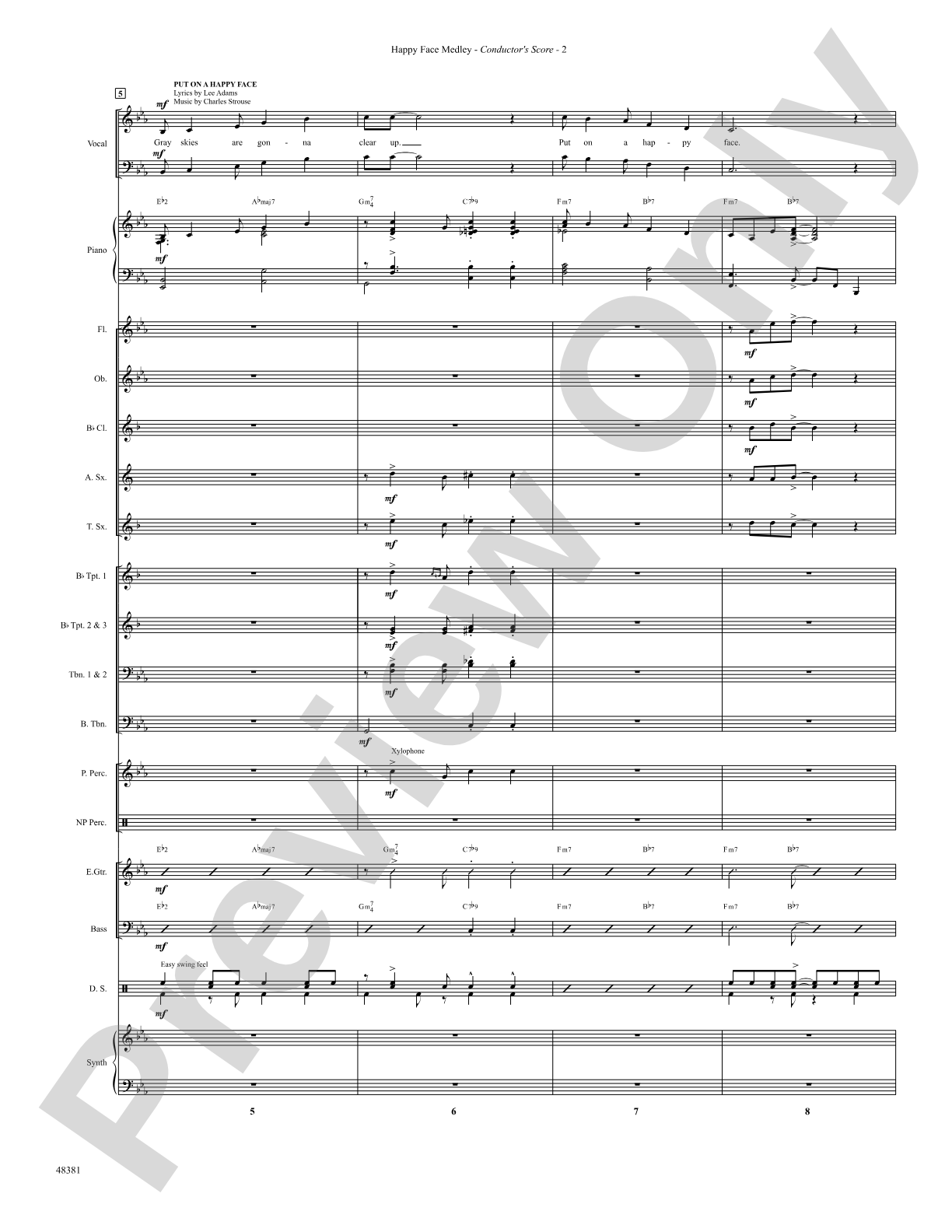 Happy Face Medley: Choral SoundPax