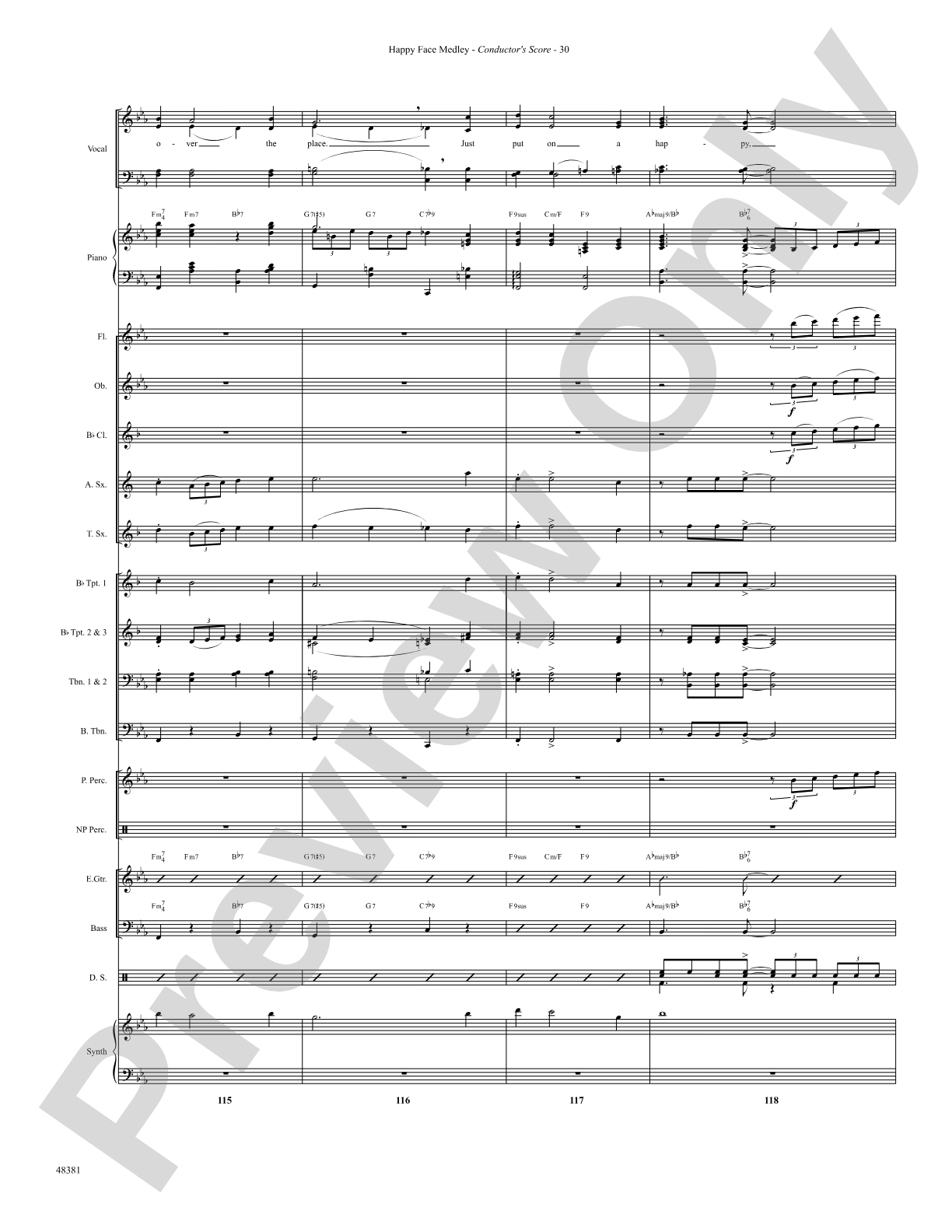 Happy Face Medley: Choral SoundPax