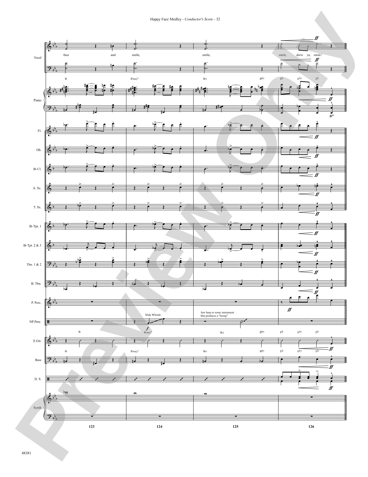 Happy Face Medley: Choral SoundPax