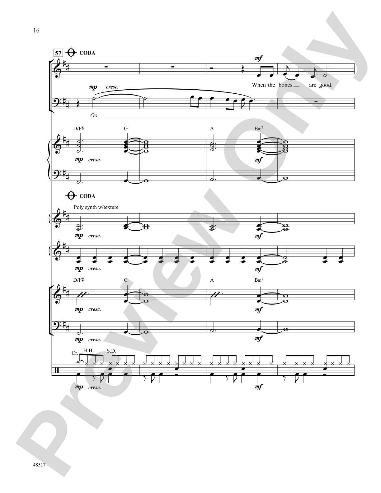 The Bones: Choral SoundPax