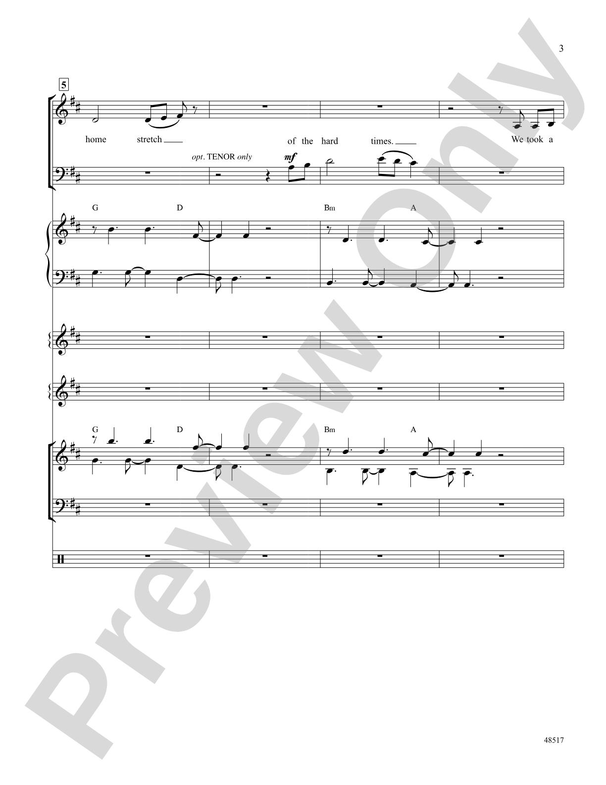The Bones: Choral SoundPax