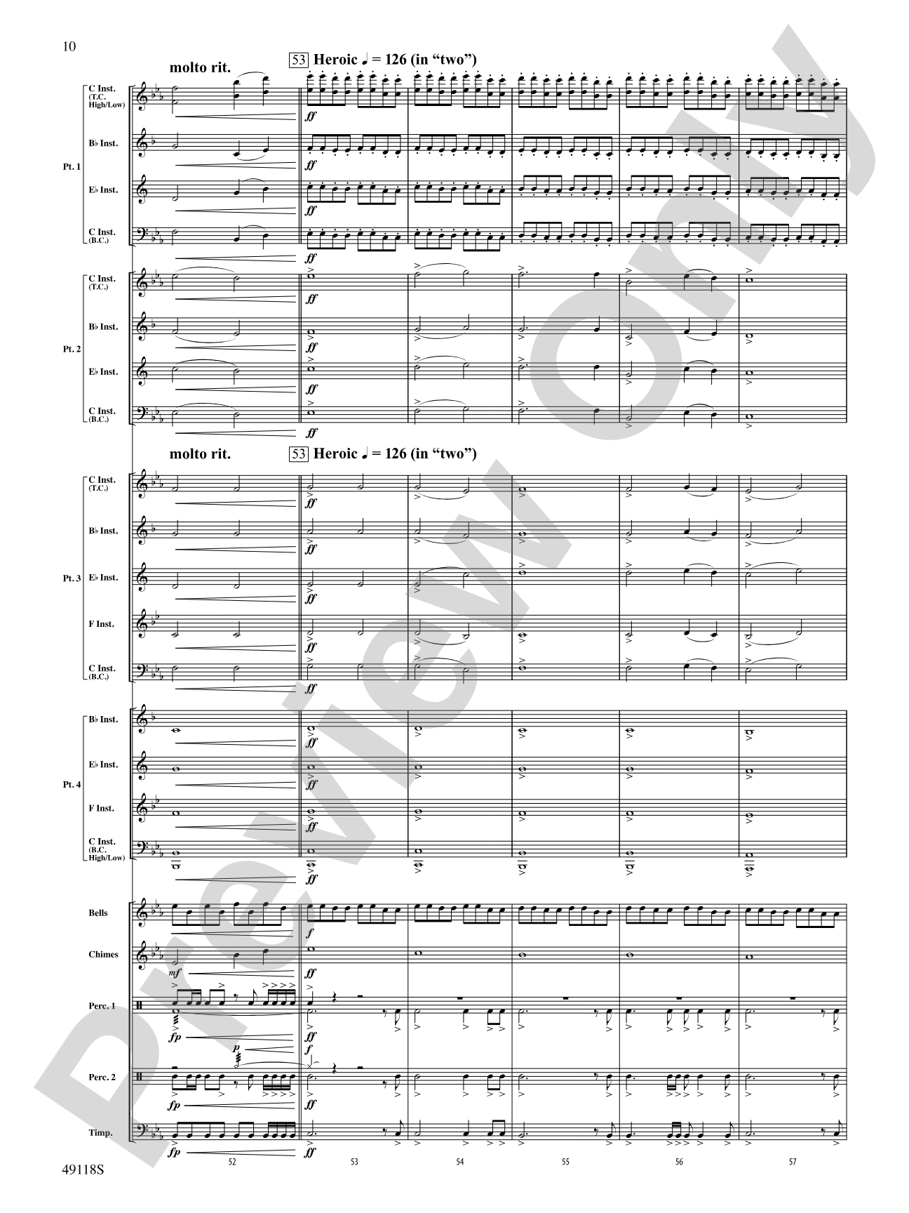 Defenders of the Realm: Flexible Band/String Ensemble Score & Parts