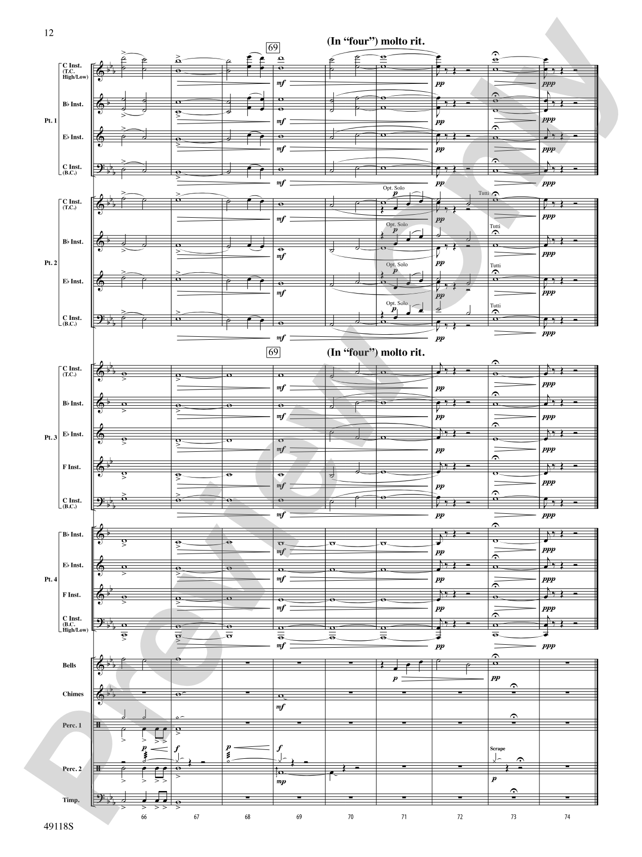 Defenders of the Realm: Flexible Band/String Ensemble Score & Parts