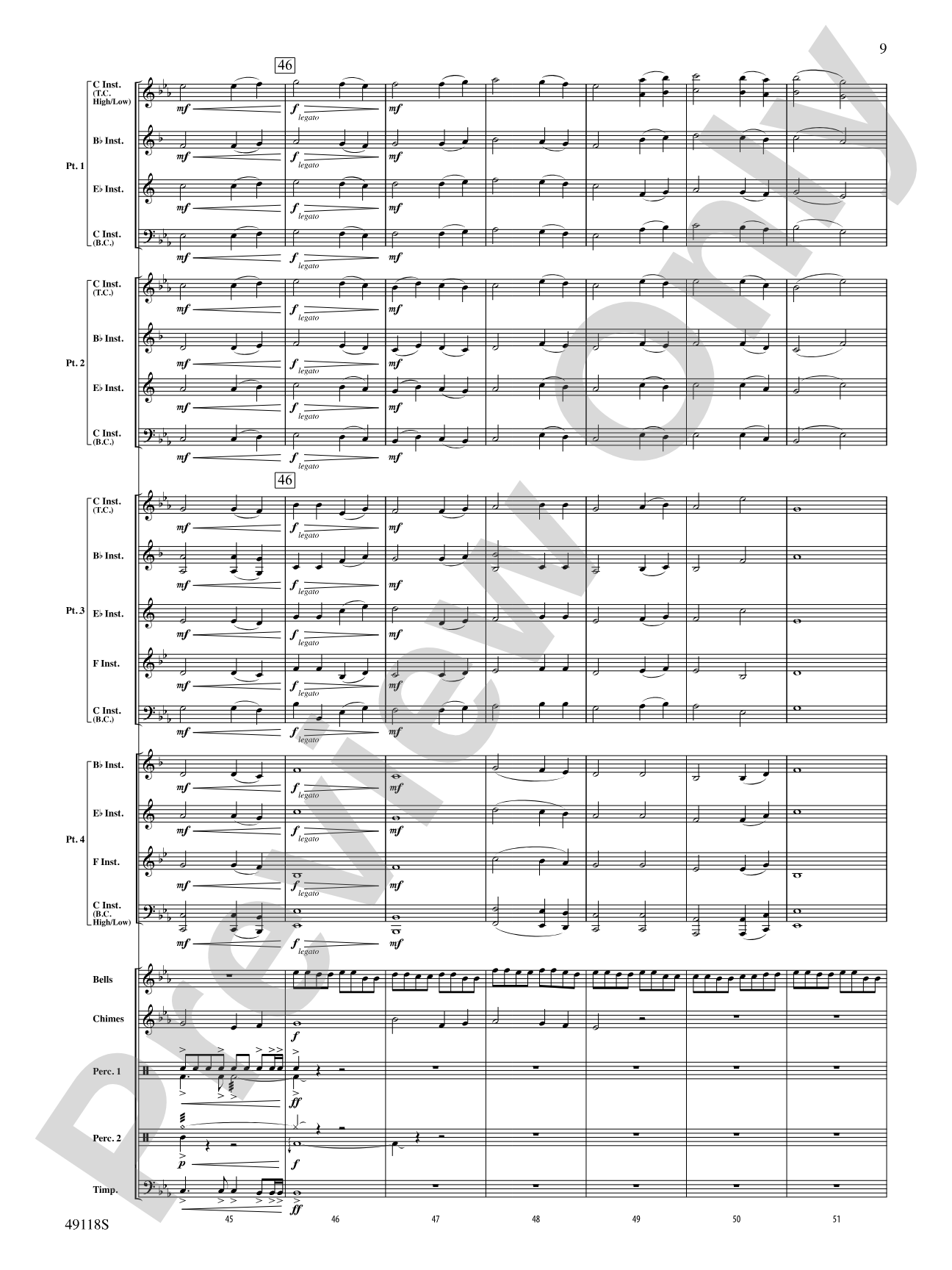 Defenders of the Realm: Flexible Band/String Ensemble Score & Parts