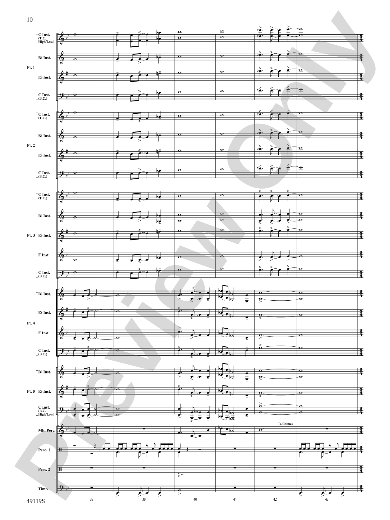 Where Stand the Dauntless: Flexible Band/String Ensemble Score & Parts