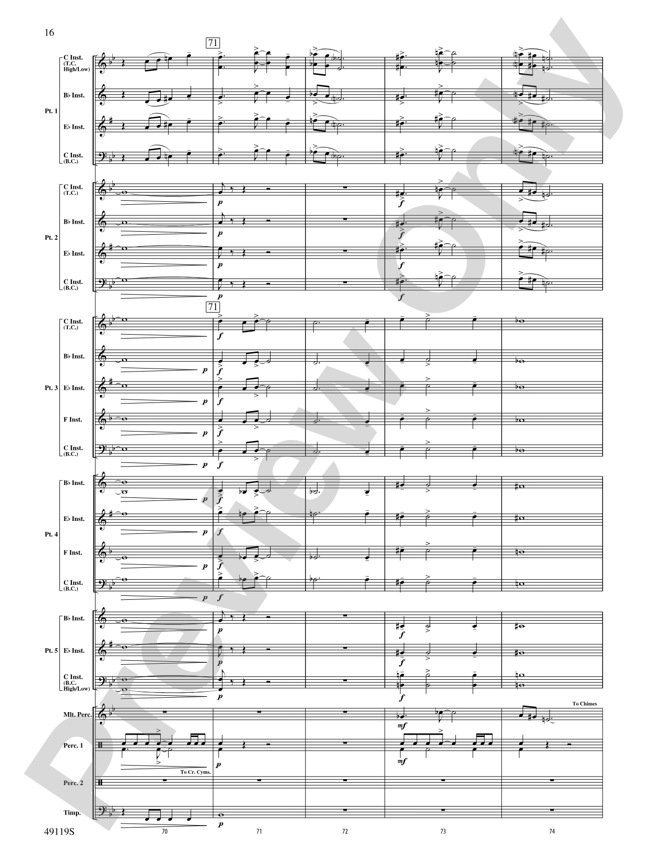 Where Stand the Dauntless: Flexible Band/String Ensemble Score & Parts