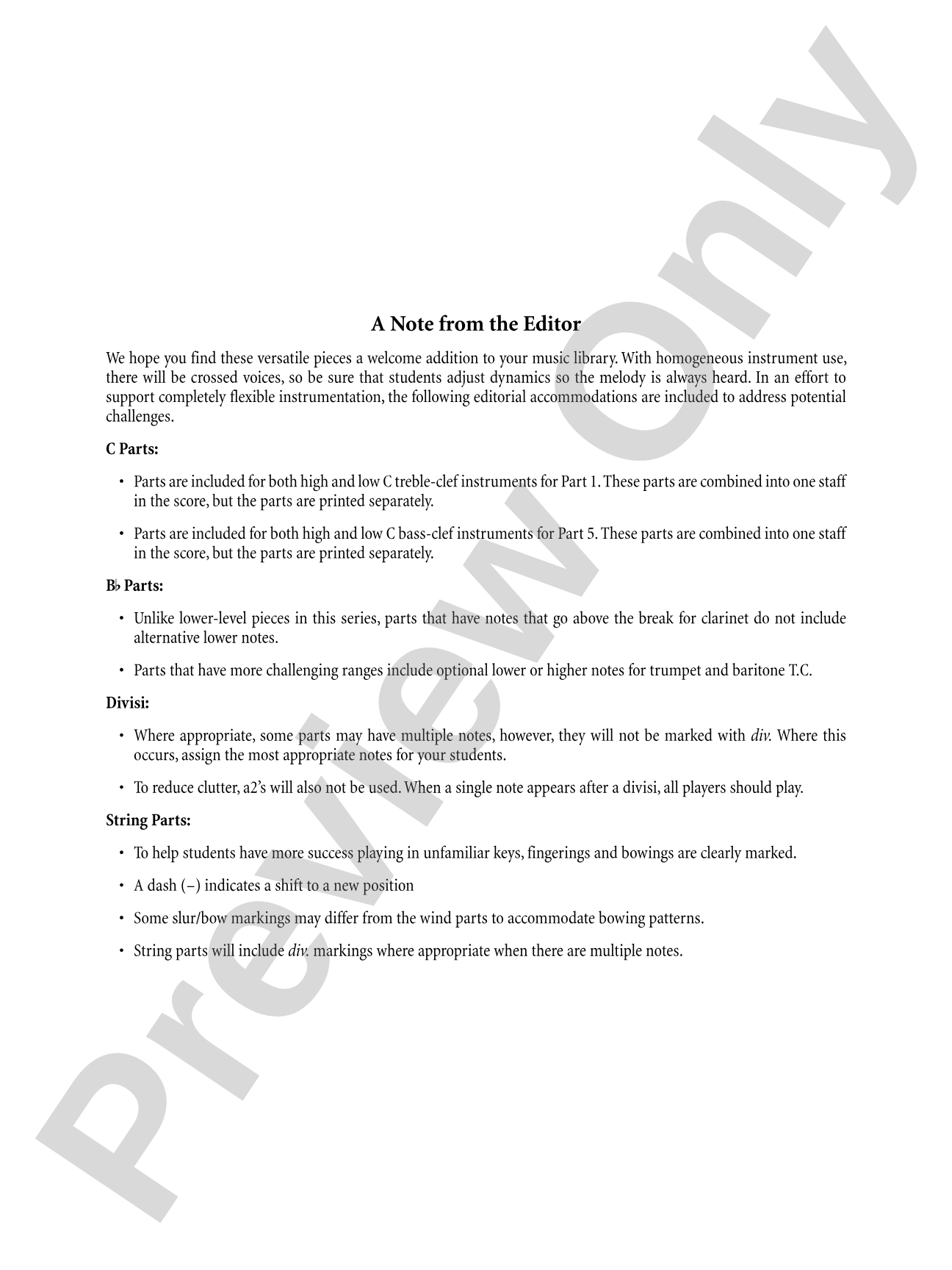 Escape Route: Flexible Band/String Ensemble Score & Parts