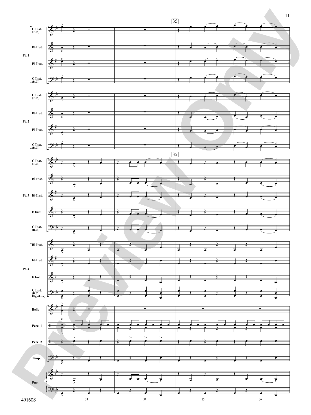 Vulcan's Forge: Flexible Band/String Ensemble Score & Parts