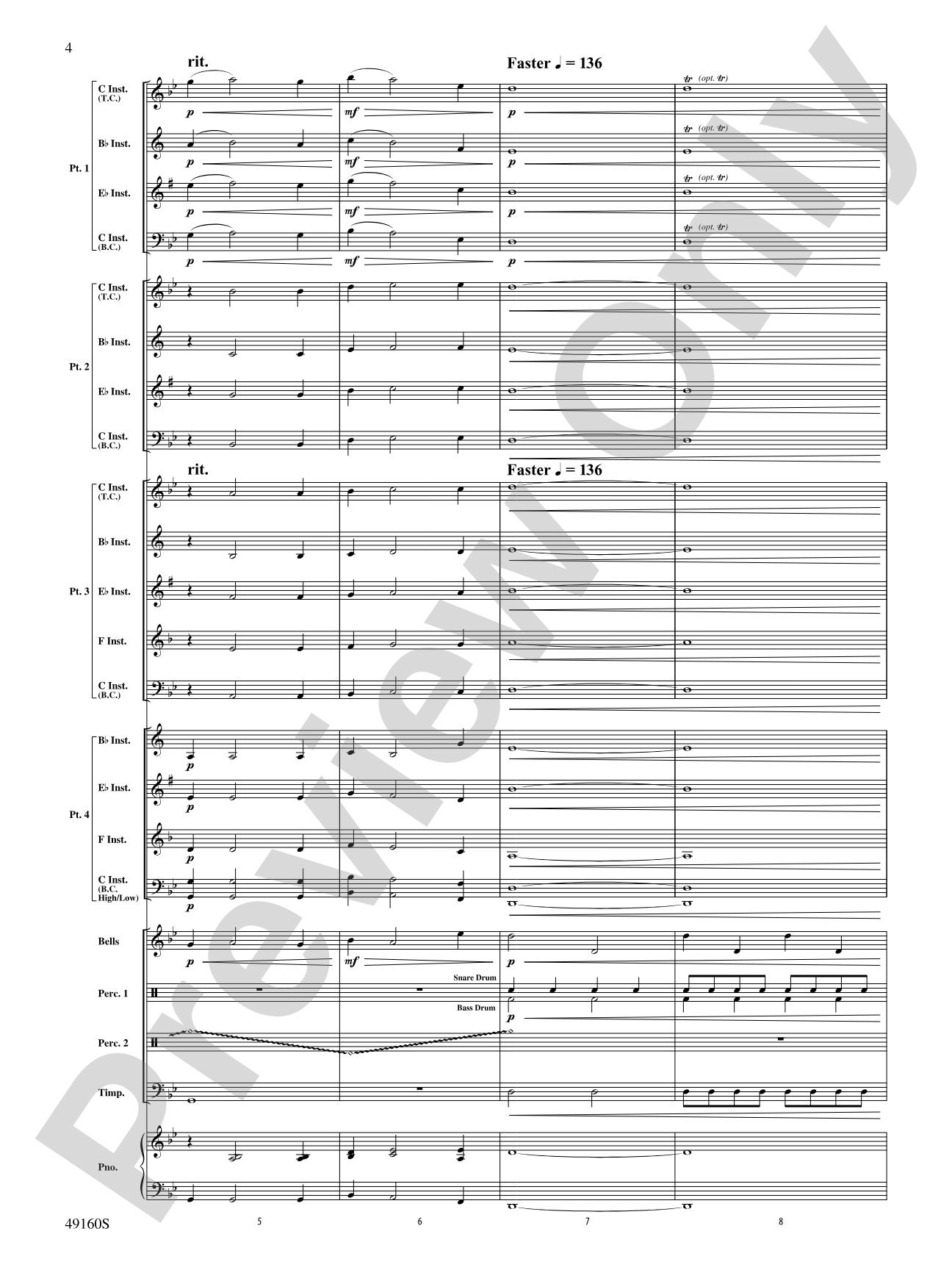 Vulcan's Forge: Flexible Band/String Ensemble Score & Parts
