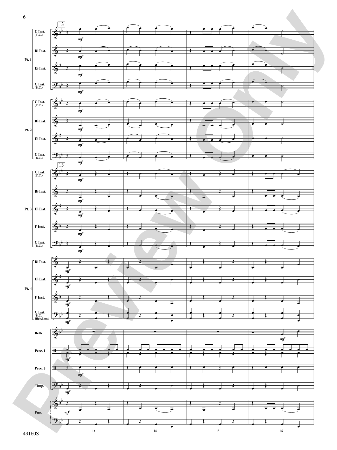 Vulcan's Forge: Flexible Band/String Ensemble Score & Parts