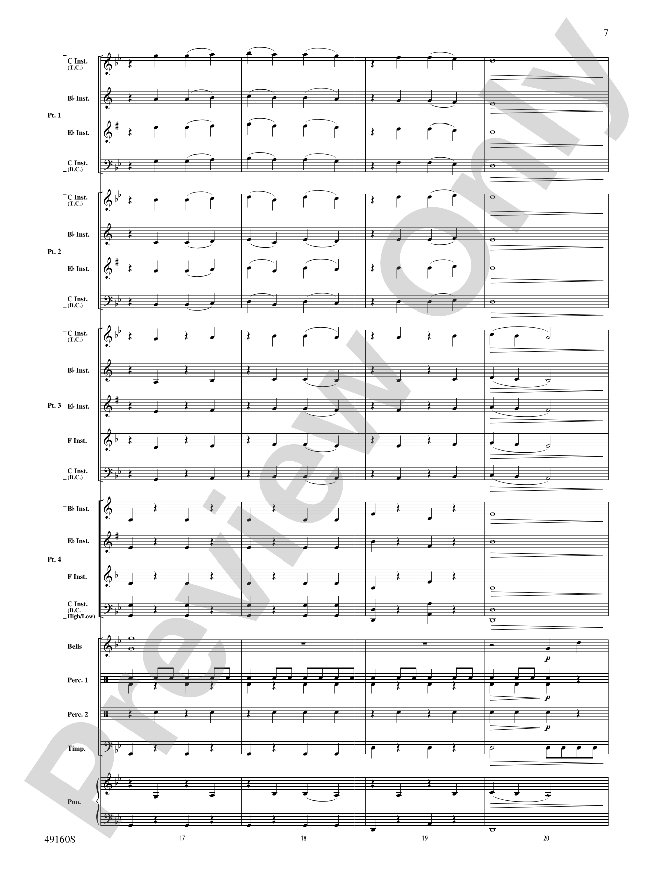 Vulcan's Forge: Flexible Band/String Ensemble Score & Parts