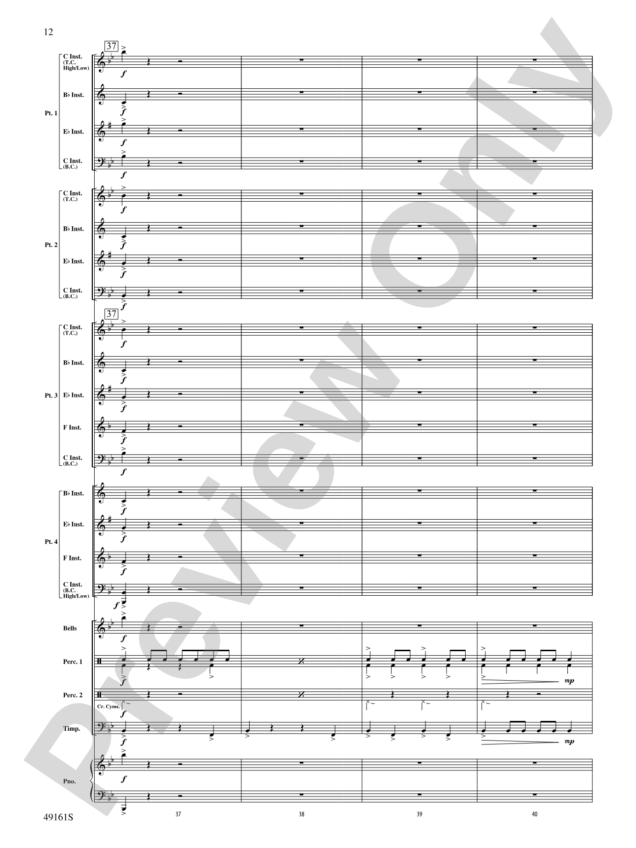 Great Beginnings: Flexible Band/String Ensemble Score & Parts