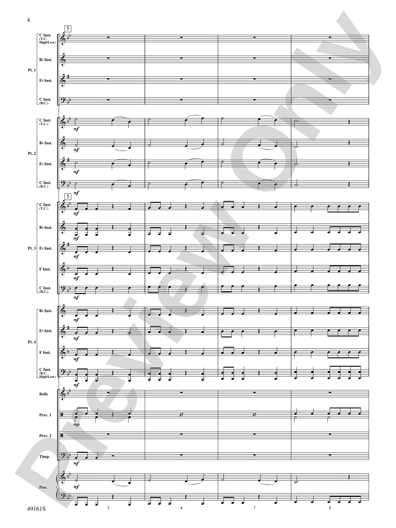 Great Beginnings: Flexible Band/String Ensemble Score & Parts
