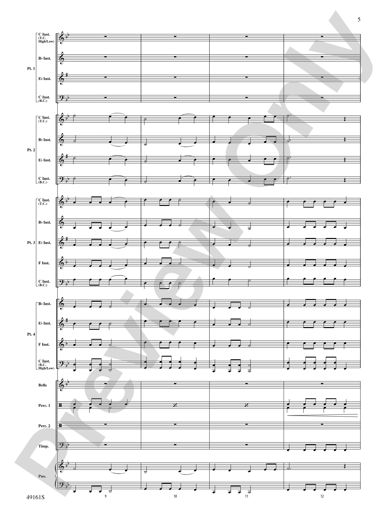 Great Beginnings: Flexible Band/String Ensemble Score & Parts