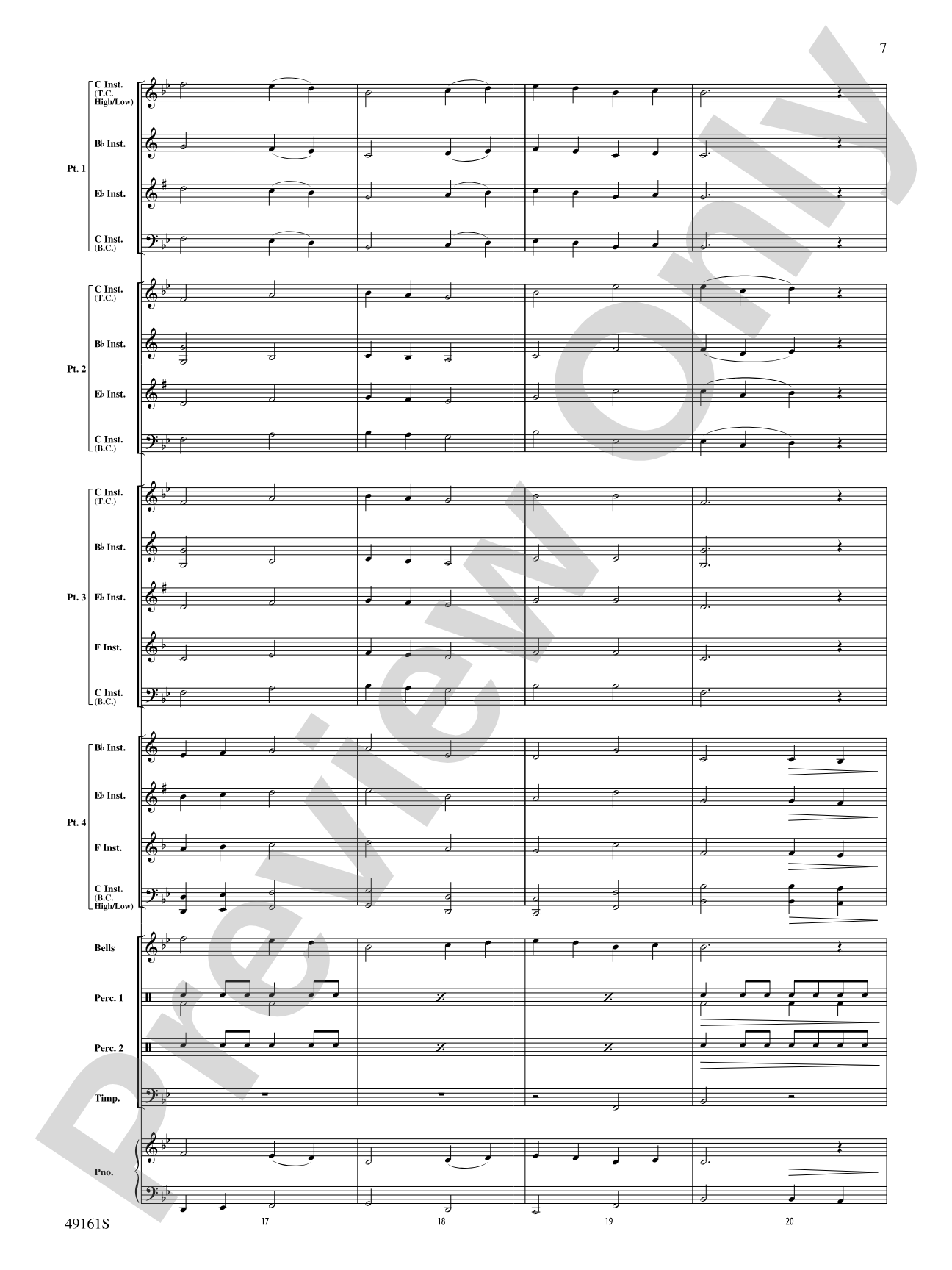 Great Beginnings: Flexible Band/String Ensemble Score & Parts